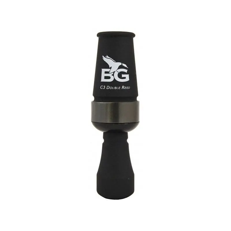 Buck Gardner C3 Duck Call Double Reed Black