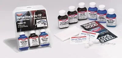 Birchwood Casey Deluxe Gun Blue And Stock Finish Kit - No CA Sales