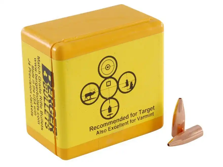 Berger Target Bullet 22 Cal. 80 Gr. VLD