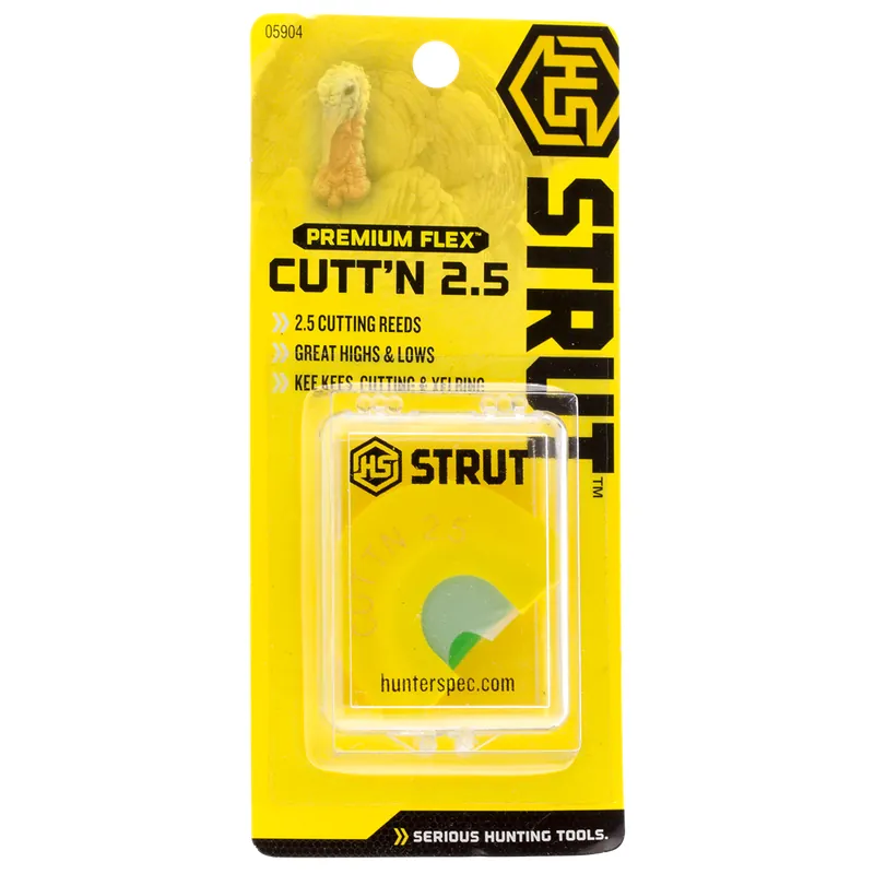 Hunters Specialties Cutt‘N Premium Flex Diaphragm Turkey Call