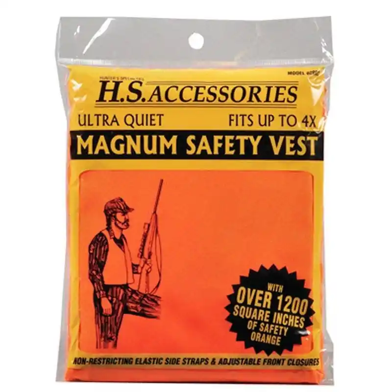 Hunter‘s Specialties Magnum Safety Vest Blaze Orange 4XL