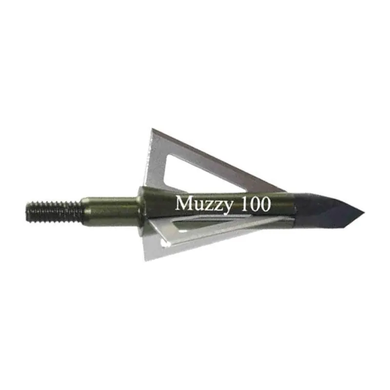 Muzzy 100Gr. 3-Blade Screw-In 6 Pack