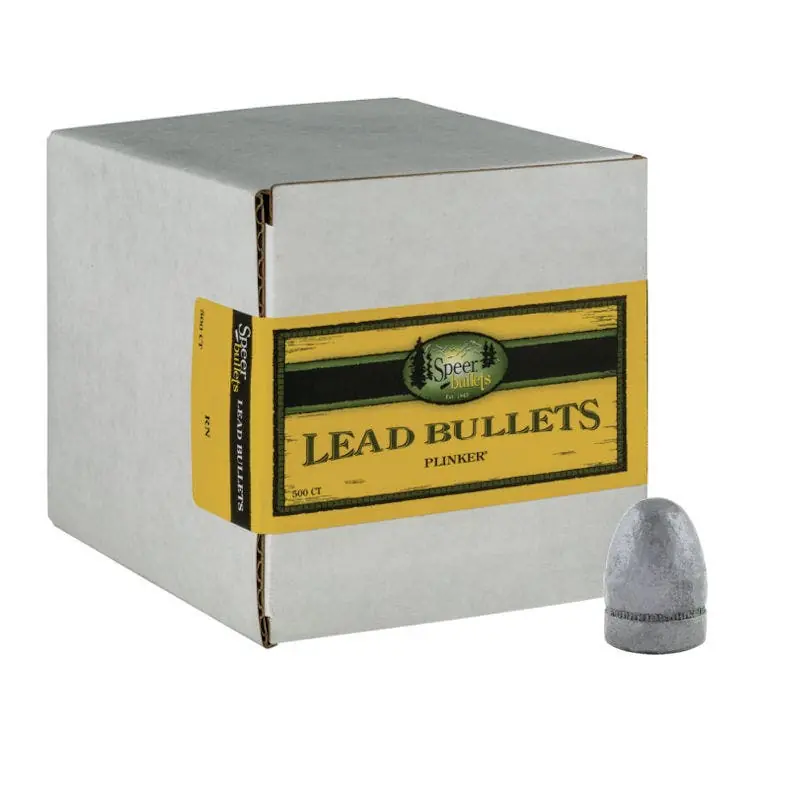 Speer Handgun 9mm .356 125 gr Lead Round Nose (LRN)