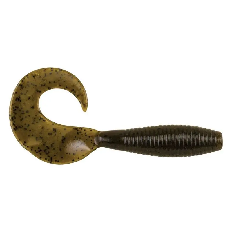 Berkley PowerBait Power Grub - 4" Green Pumpkin