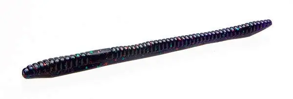 Zoom Finesse Worm - Junebug Red