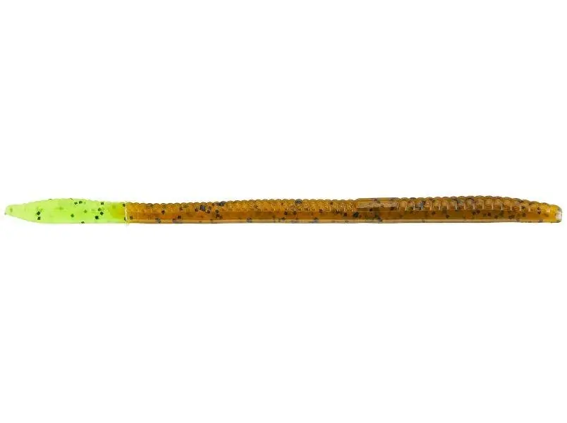 Zoom Trick Worm - Green Pumpkin Chartreuse