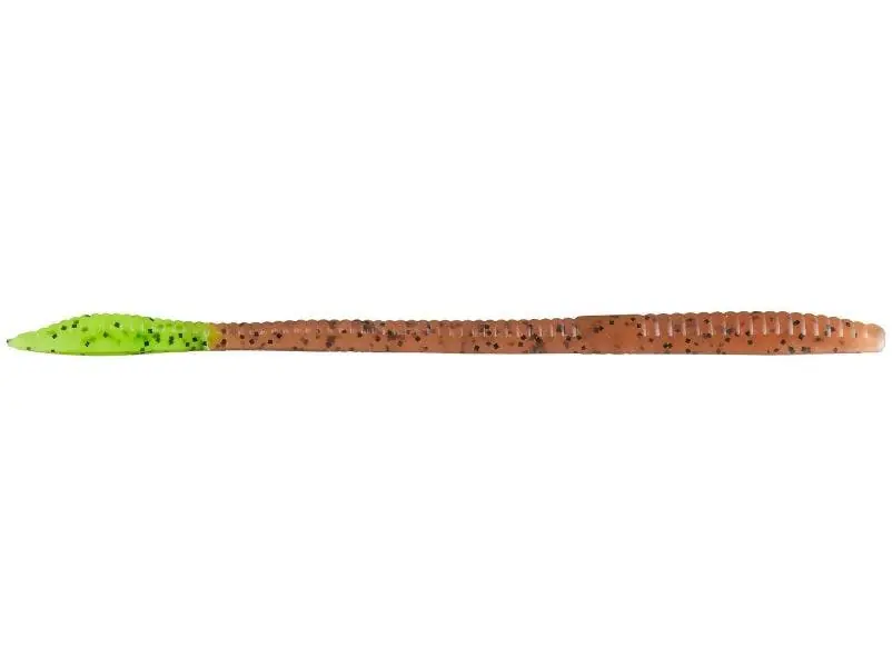 Zoom Trick Worm - Pumpkin Chartreuse