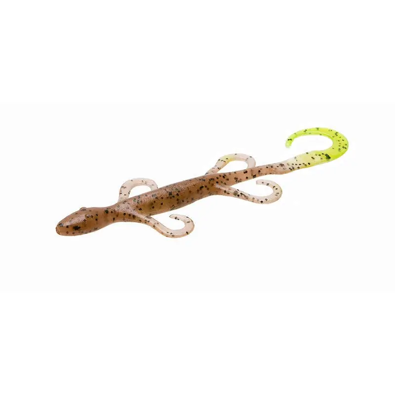 Zoom 6" Lizard - Pumpkin Chartreuse