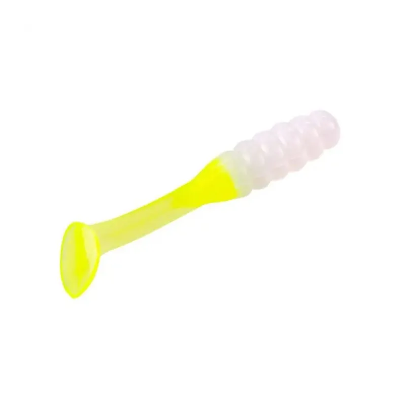 Strike King Mr. Crappie Slabalicious Soft Bait - 2" Refrigerator White