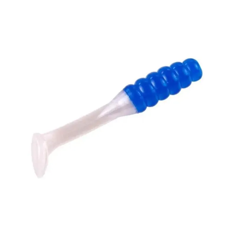 Strike King Mr. Crappie Slabalicious Soft Bait - 2" Blue/Pearl