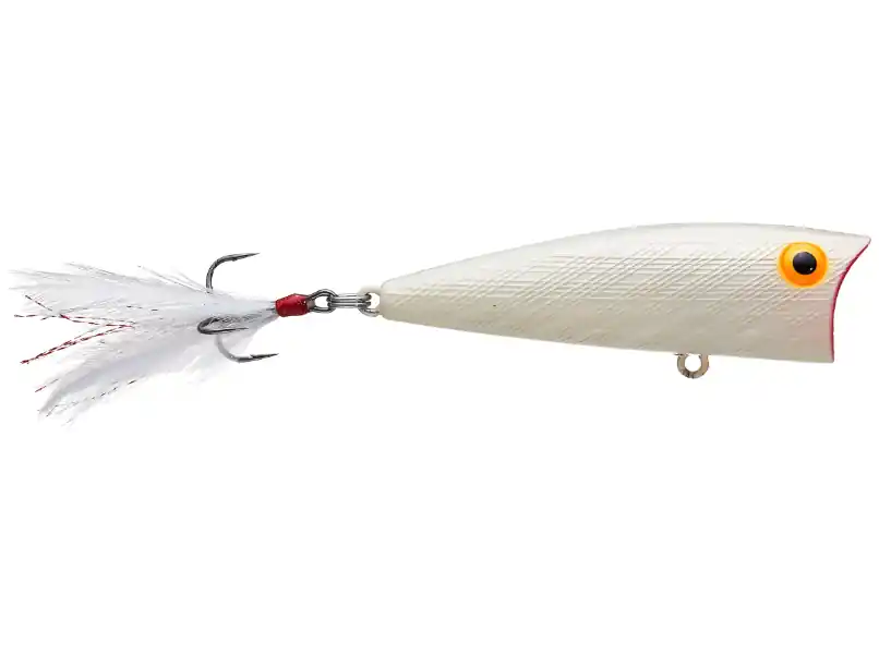 Rebel Pop-R Magnum Topwater Bait - 1/2 oz. 3" Bone