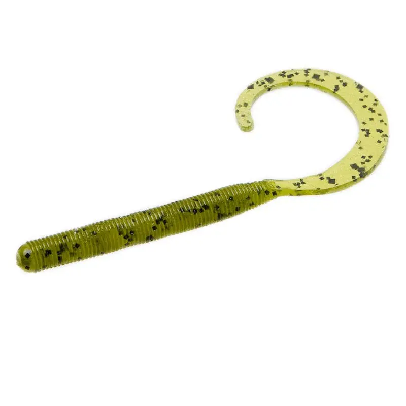 Zoom Curly Tail Worm - Watermelon Red
