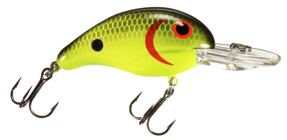 Bandit 200 Series Crankbait - Chartreuse Black Back