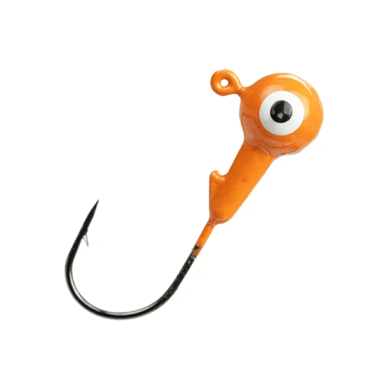 Strike King Mr. Crappie Jig Heads - 1/8 oz. Fluorescent Orange