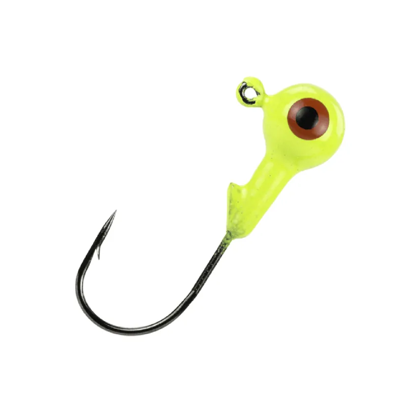 Strike King Mr. Crappie Jig Heads - 1/8 oz. Chartreuse