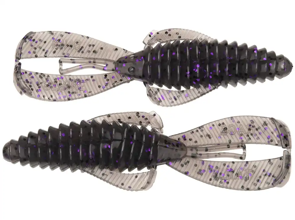 Strike King Rage Bug - Smoke Purple Black Flake