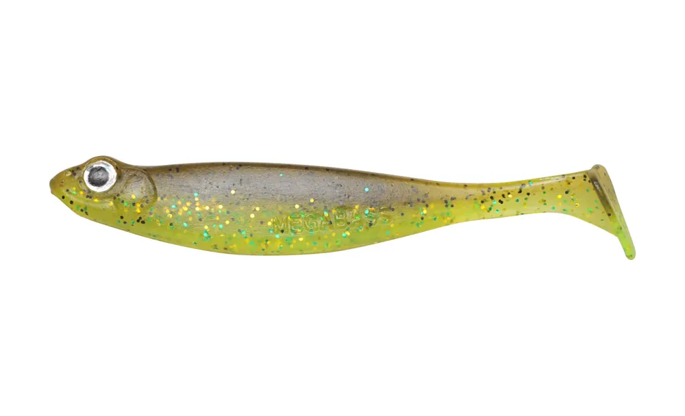 Megabass Hazedong Shad - 3" Green Chartreuse