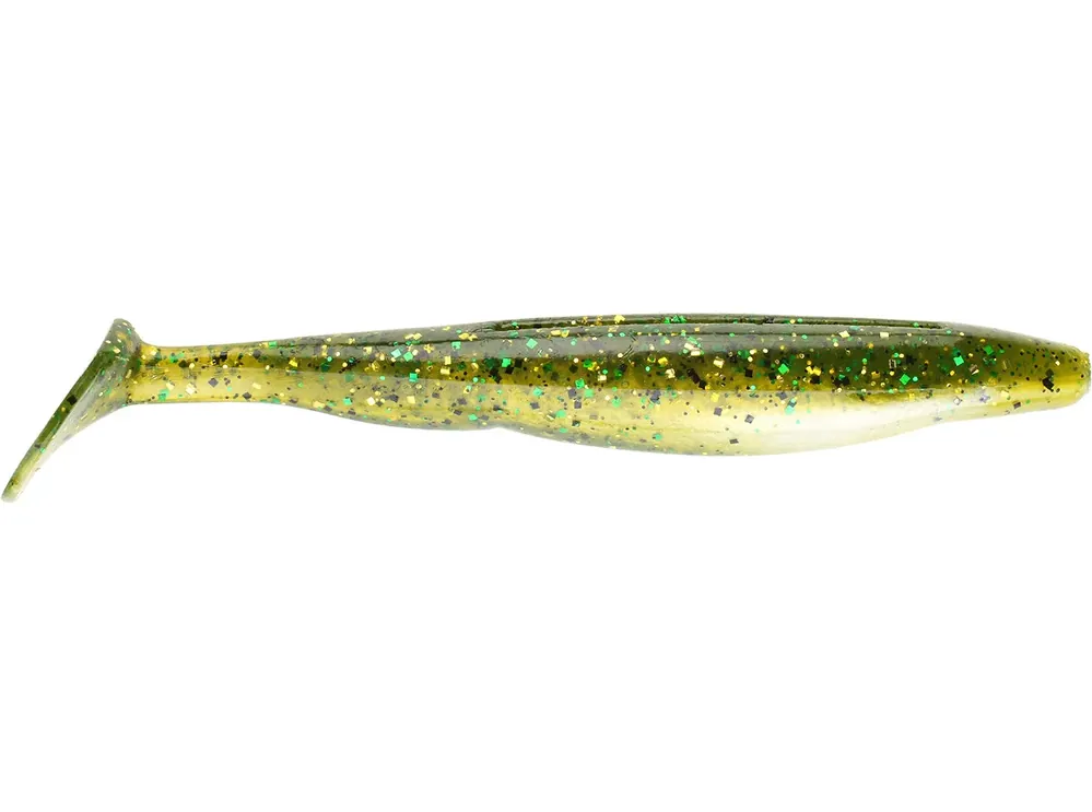 Strike King KVD Perfect Plastics Swim‘n Caffeine Shad - 5" Baby Bass