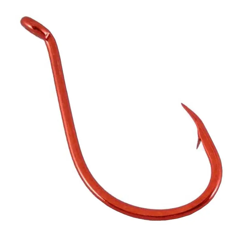 Owner SSW Bait Hook with Super Needle Point Red