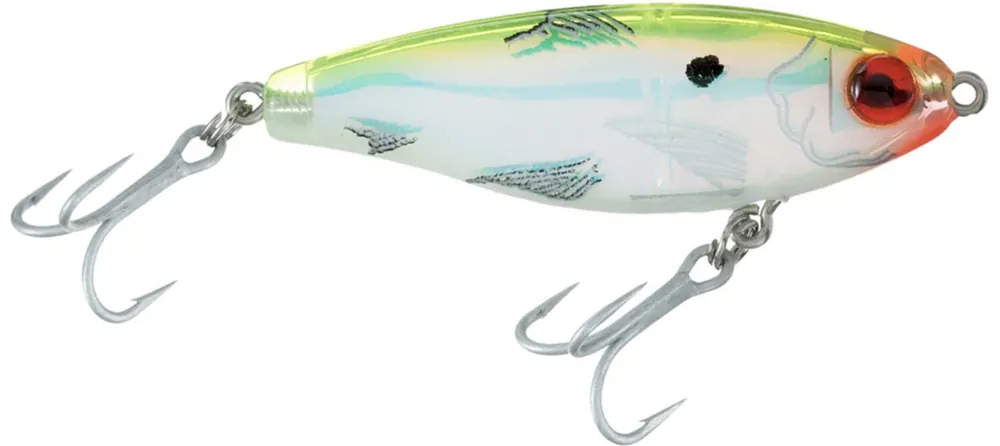 MirrOlure MirrOdine XL 27MR Twitchbait - Chartreuse/Pearl/Silver