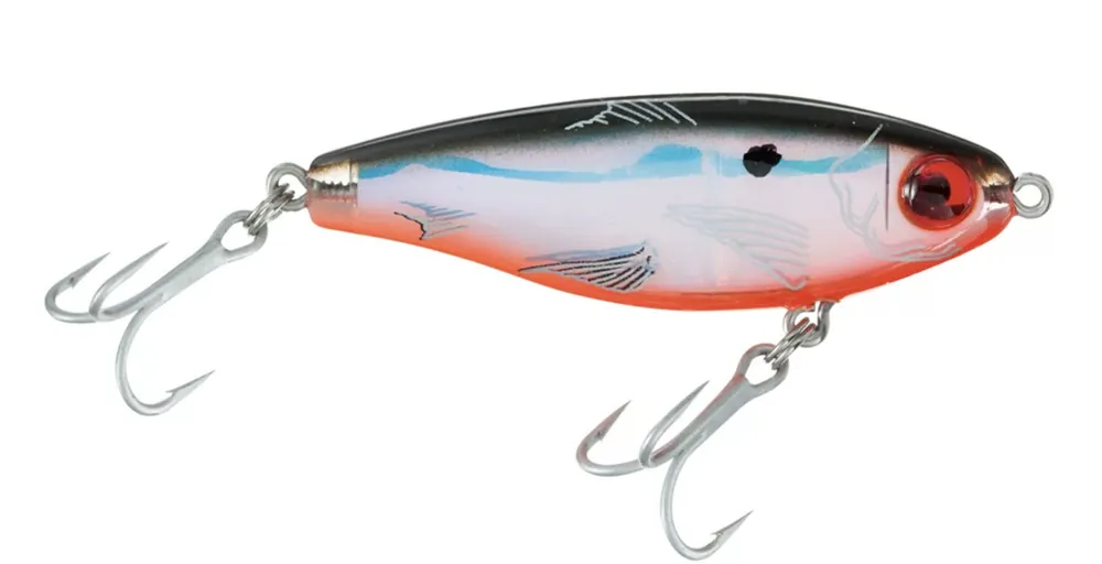 MirrOlure MirrOdine XL 27MR Twitchbait - Black Back/Orange/Silver