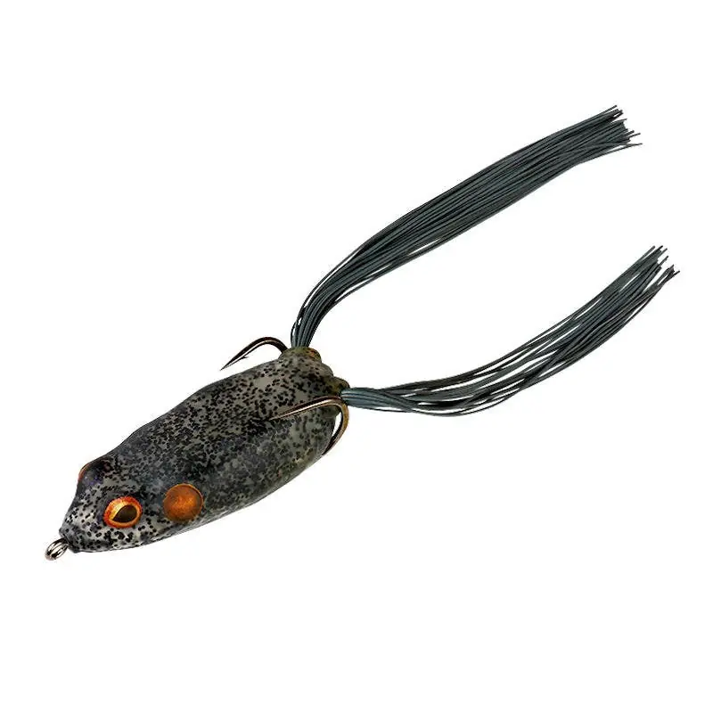 Booyah Poppin‘ Pad Crasher Hollow Body Frog - 1/2 oz. Ole Smokey