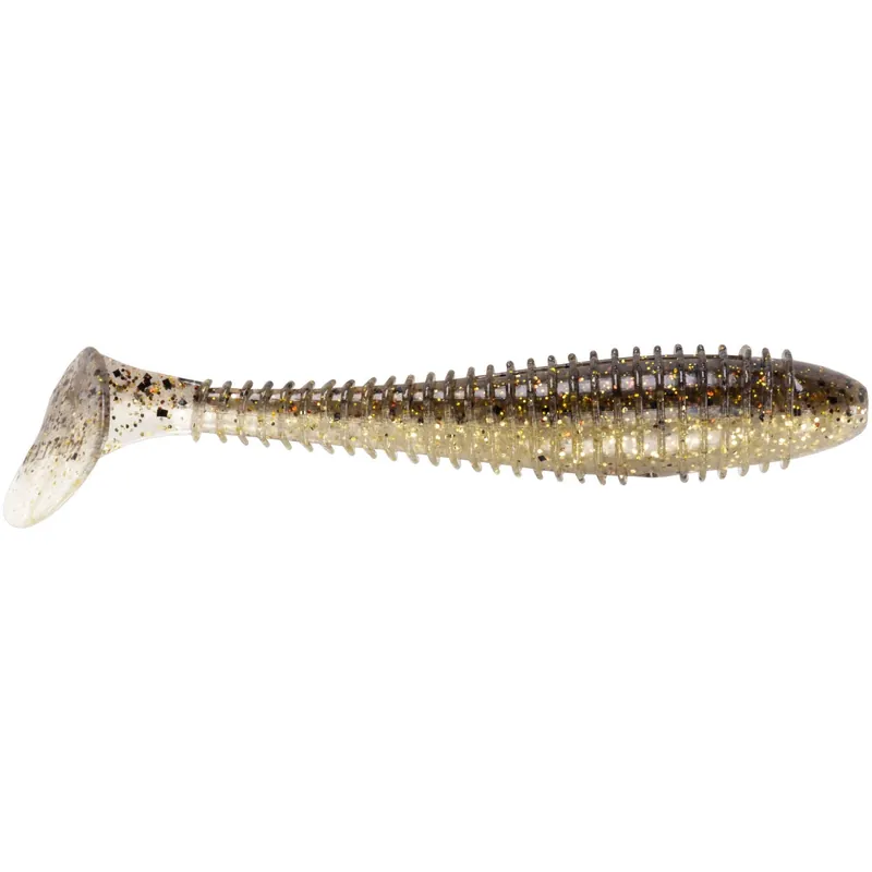 Keitech Fat Swing Impact 3.8" Gold Flash
