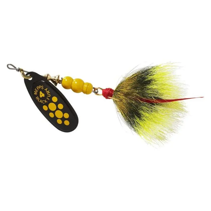 Mepps Black Fury 1/3oz Yellow