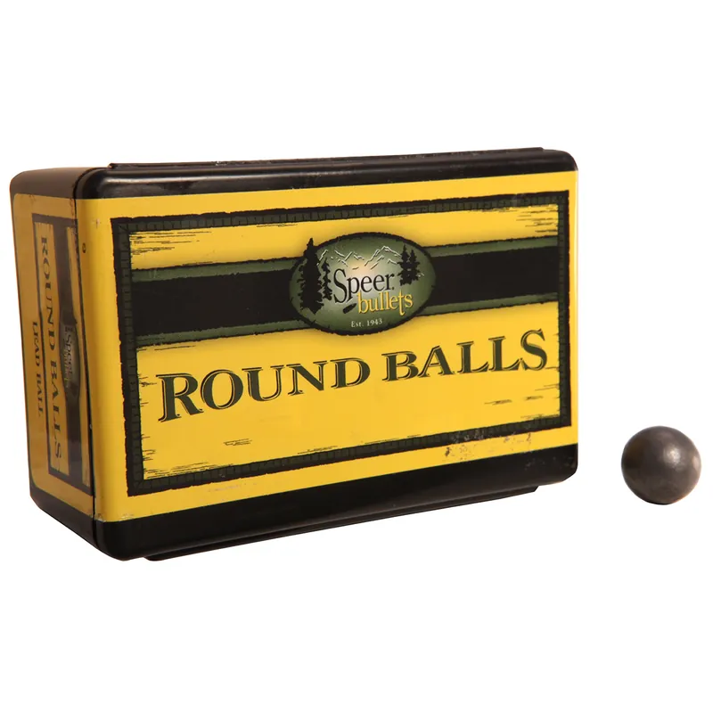 Speer Lead Bullets Round Ball 457 Cal