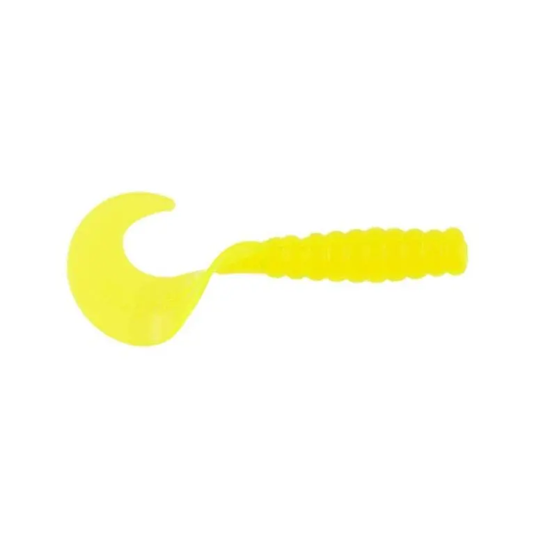 Berkley PowerBait Power Grub - 2" Chartreuse