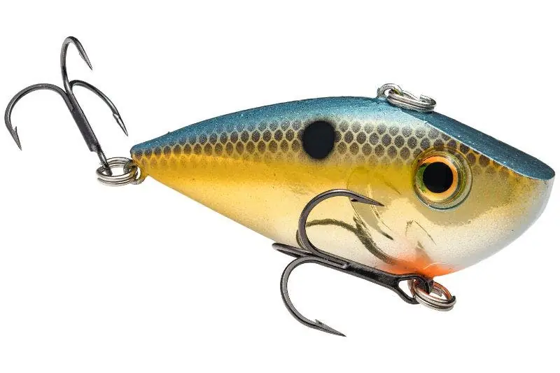 Strike King Red Eyed Shad Lipless Crankbait - Gold Sexy Shad 1/2 oz.