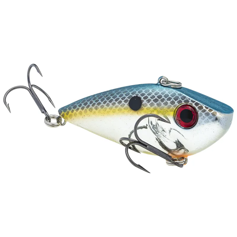 Strike King Red Eyed Shad Lipless Crankbait - Chrome Sexy Shad 1/2 oz.