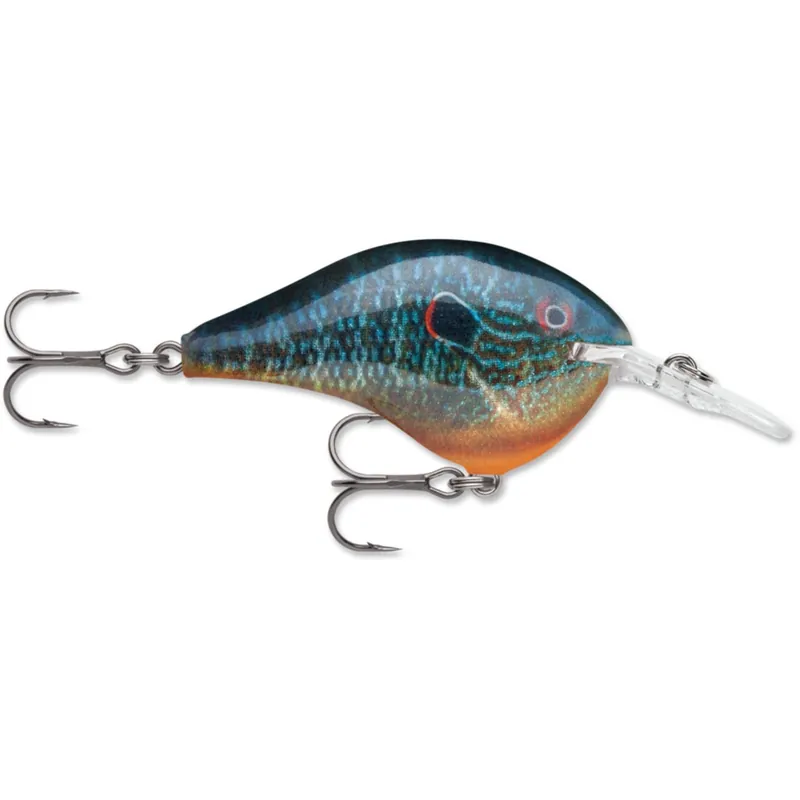Rapala DT 4 Crankbait - 5/16 oz. Live Pumpkinseed