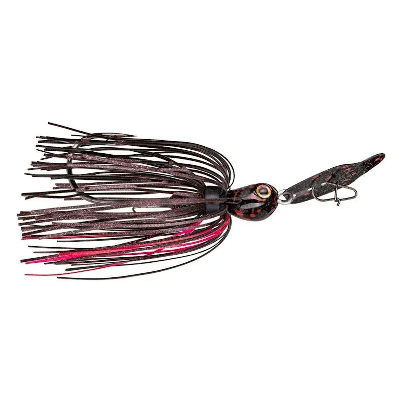 Strike King Thunder Cricket Vibrating Jig - 1/2 oz. Black Widow