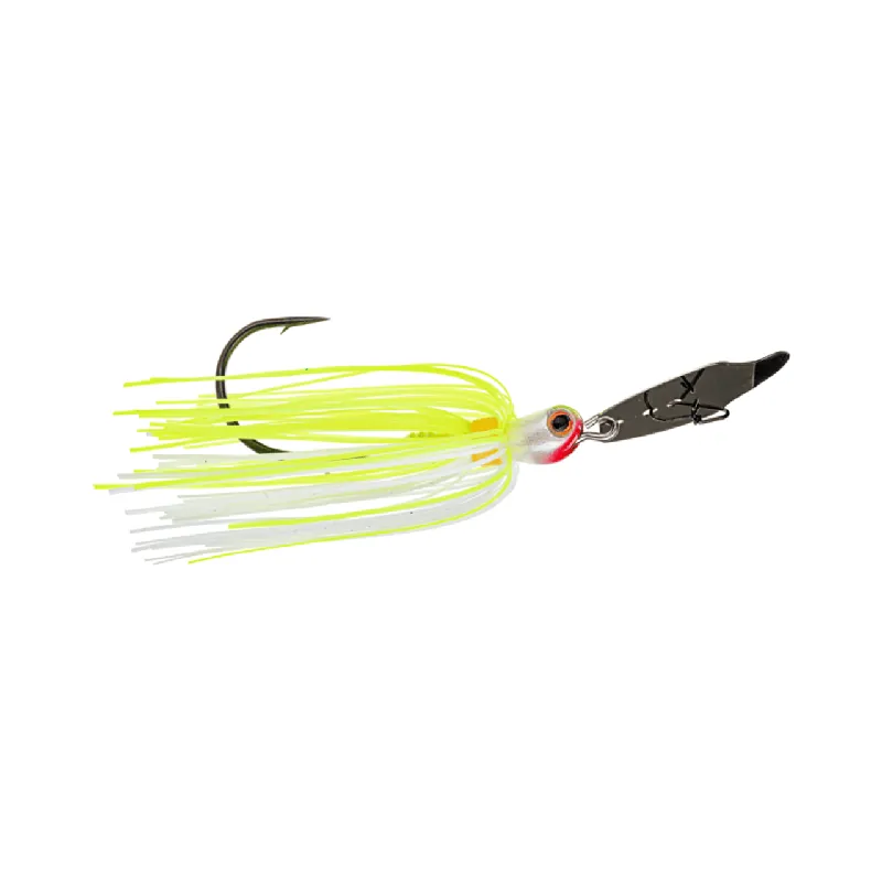 Strike King Thunder Cricket Vibrating Jig - 3/8 oz. Chartreuse White