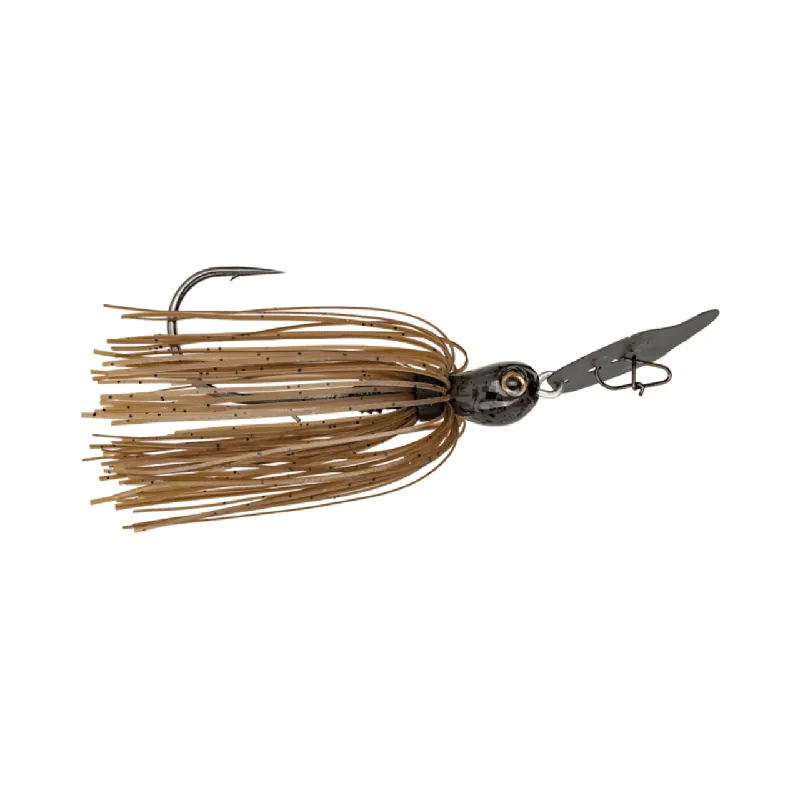 Strike King Thunder Cricket Vibrating Jig - 3/8 oz. Green Pumpkin