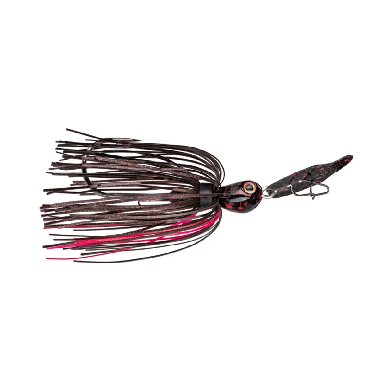 Strike King Thunder Cricket Vibrating Jig - 3/8 oz. Black Widow