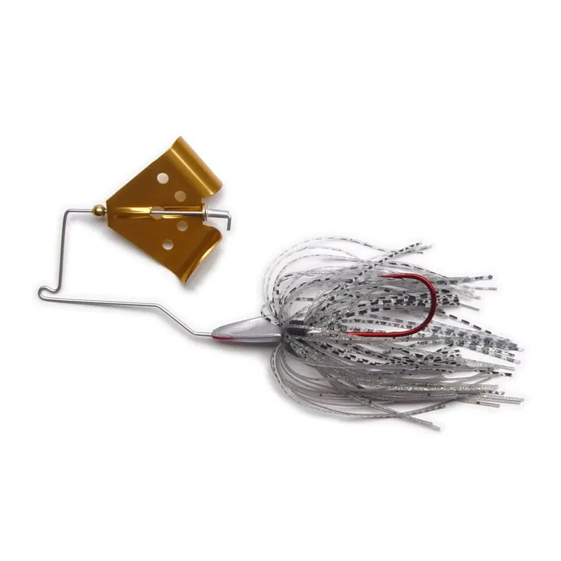 MegaStrike Cavitron Buzz Bait - 3/8 oz. Ghost Skirt/Gold