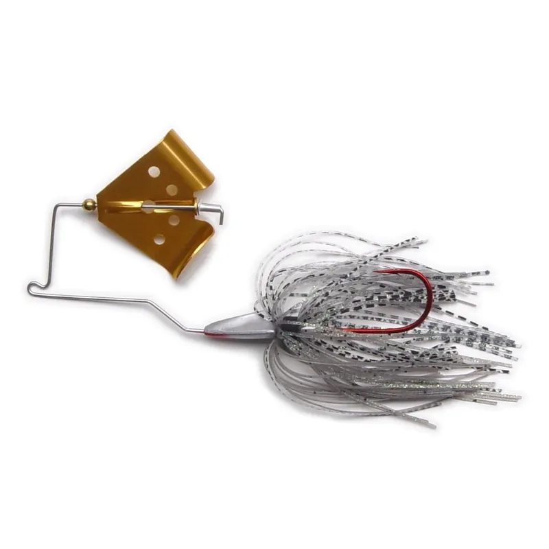 MegaStrike Cavitron Buzz Bait - 1/4 oz. Ghost Skirt/Gold