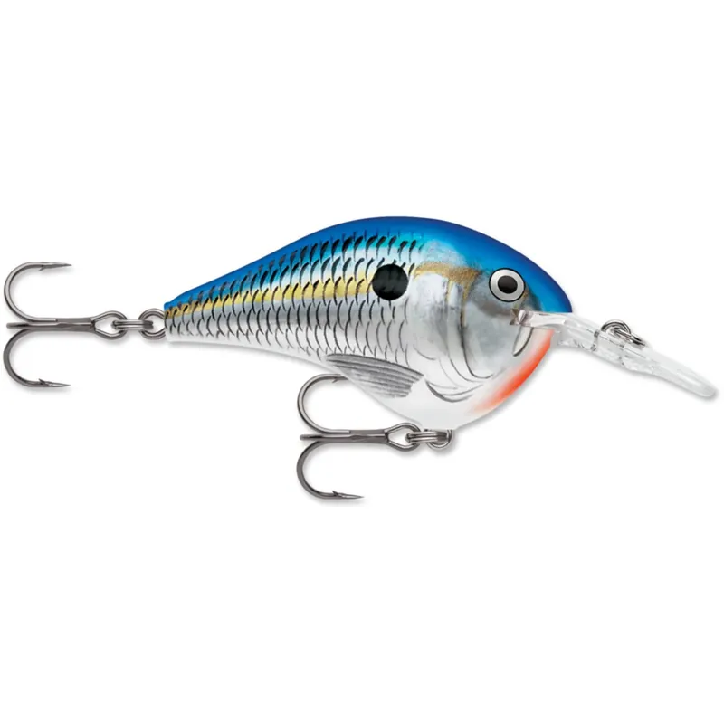 Rapala DT 6 Crankbait - 3/8 oz. Blue Shad