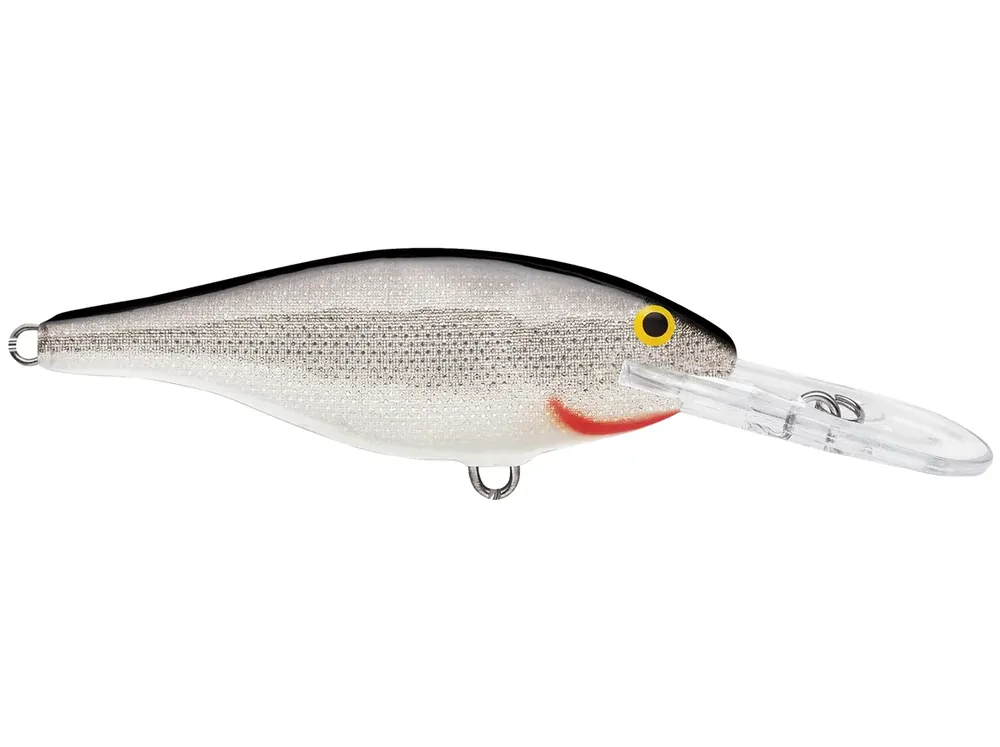 Rapala Shad Rap Crankbait - Silver 3/8 oz. 3.125"