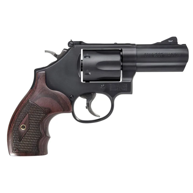 Smith & Wesson PC Model 19 Carry Comp Revolver 357 Mag Black 3"
