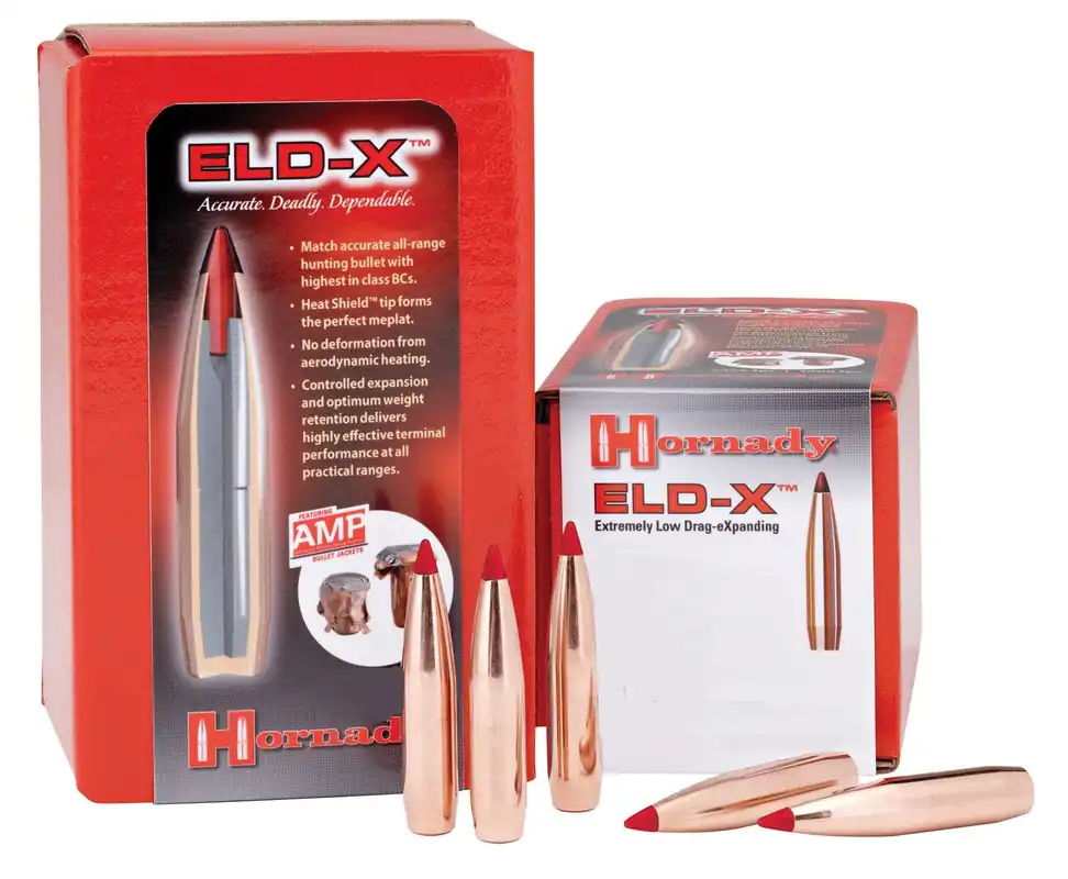 Hornady ELD-X 30 Cal .308 Dia 220 Gr 100/Box
