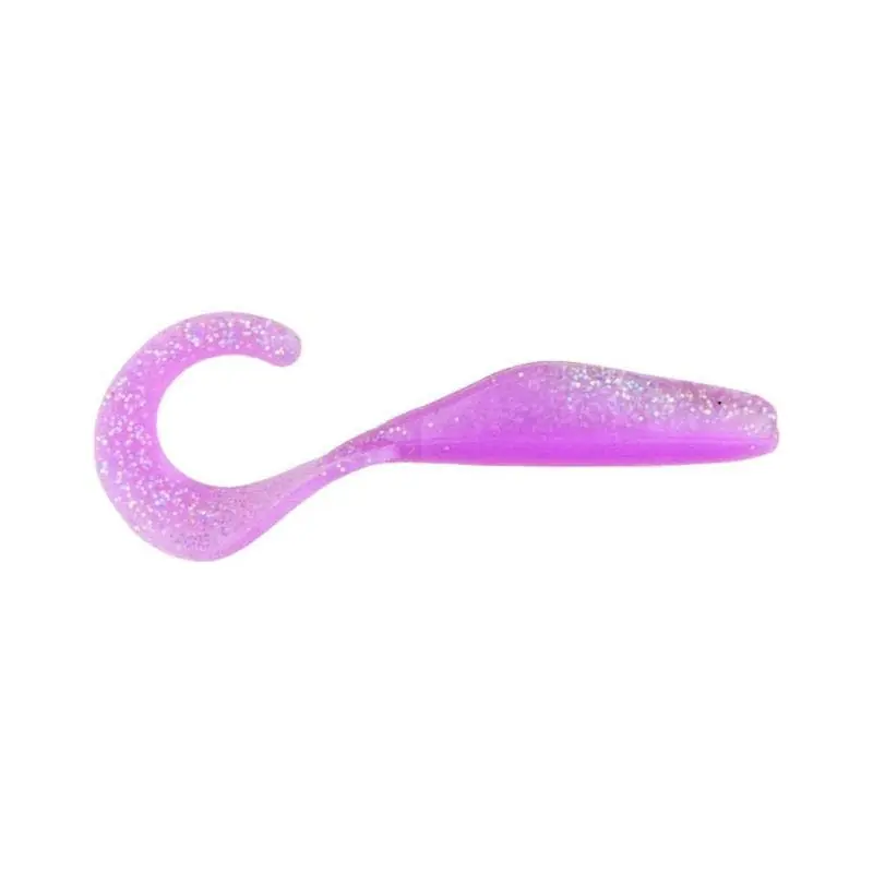 Bass Assassin 4 Curly Tail Shad Saltwater Lure 10-Pack"