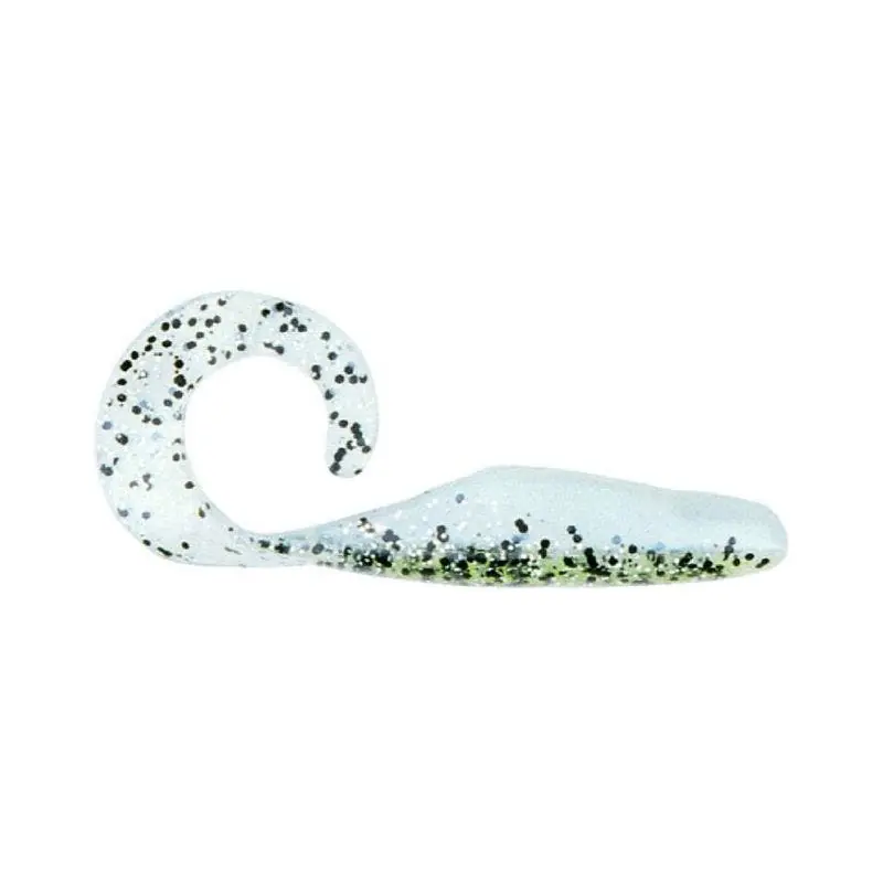Bass Assassin 4 Curly Tail Shad Saltwater Lure 10-Pack"