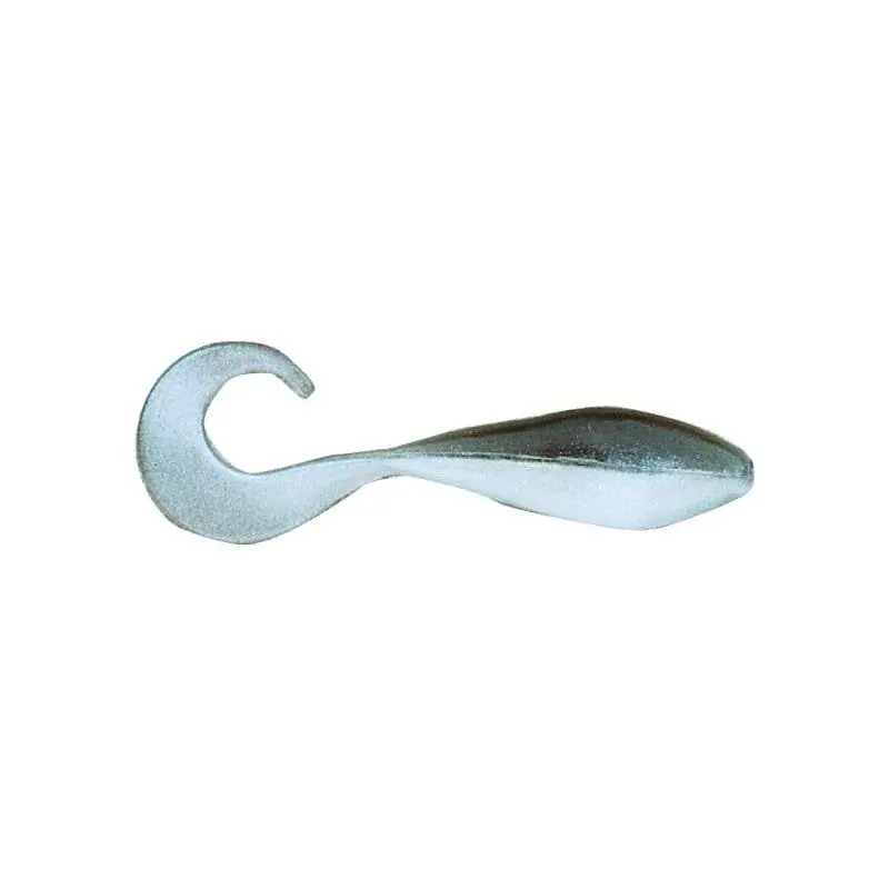 Bass Assassin 4 Curly Tail Shad Saltwater Lure 10-Pack"