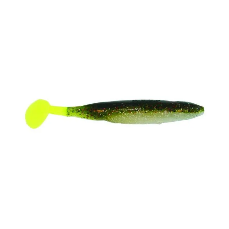 Bass Assassin 2 Curly Tail Shad Panfish Lure 10-Pack"