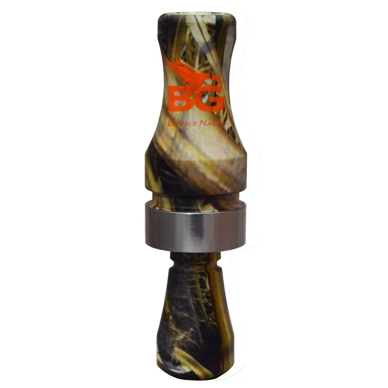 Buck Gardner Double Nasty Duck Call Mossy Oak Shadow Grass Blades