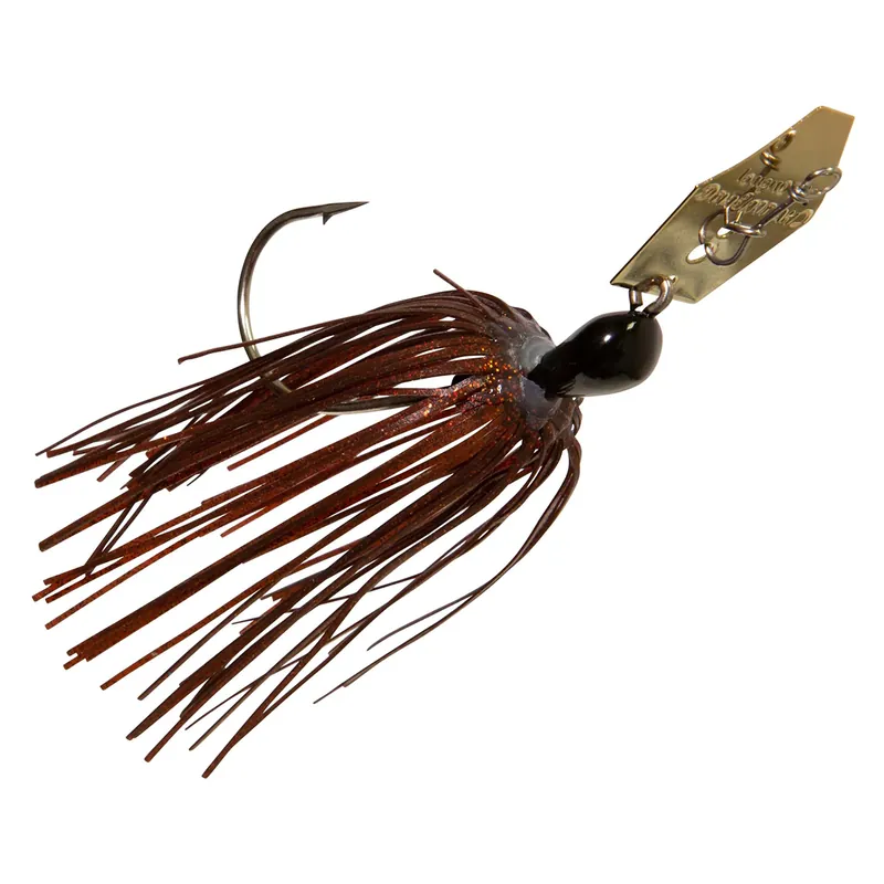 Z-Man Original Chatterbait Fishing Lure 3/8 oz - Brown/Black