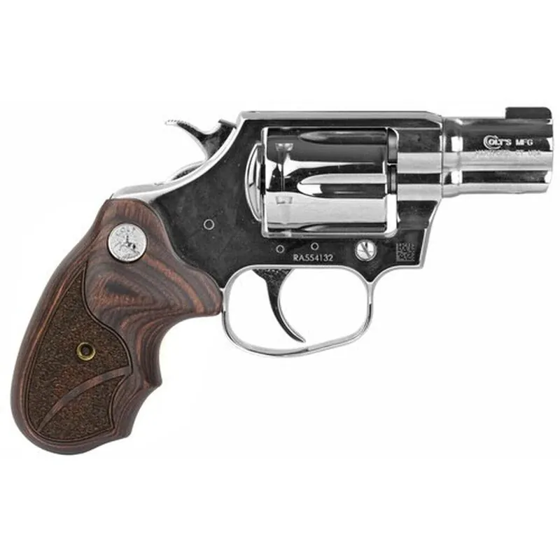 Colt Bright Cobra Revolver 38 Special+P Stainless 2"
